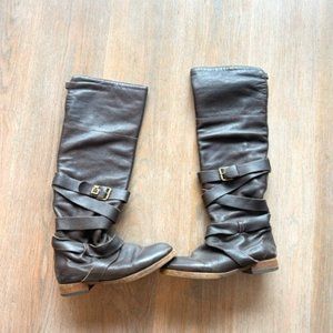 Chloe over the knee winter boots